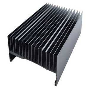 Custom 43mm 35mm 49mm extrude enclosure large aluminum heat sink extrusion with snap joint