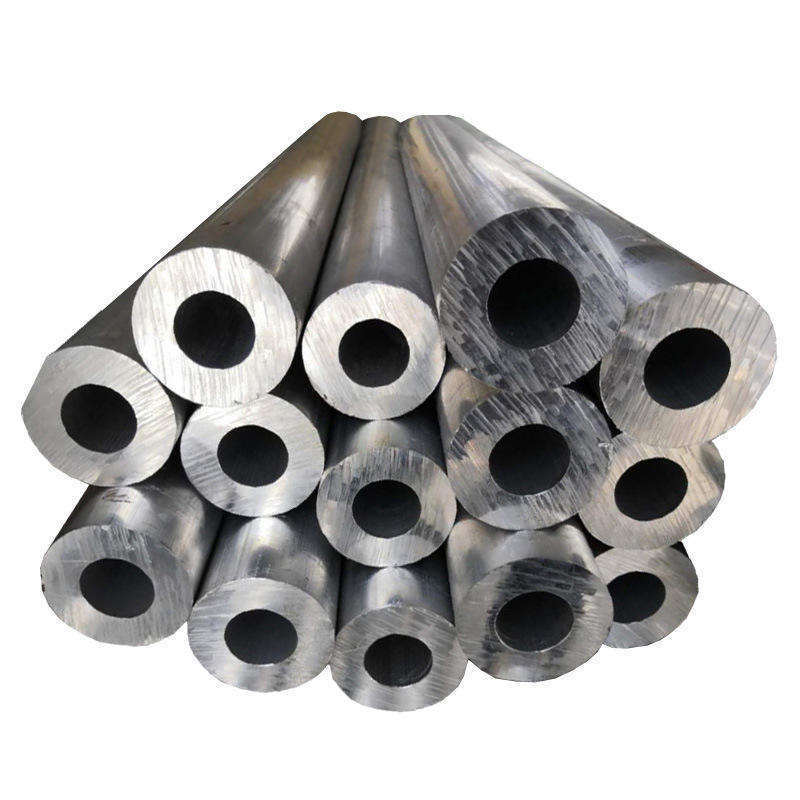 Factory 5082 6061 7075 Aluminum Alloy Rectangular Pipe 76mm 80mm Aluminium Round Square Tube