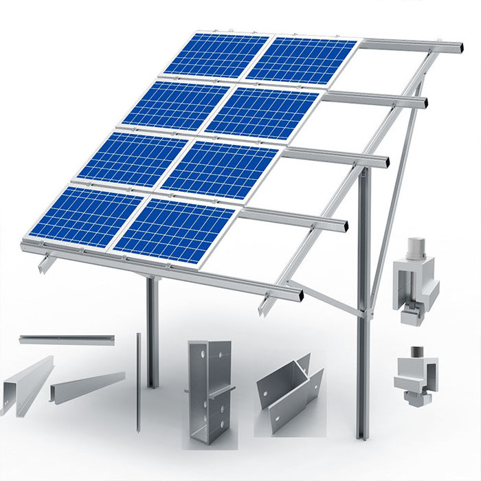 adjustable c steel channel 1kw solar panel kit bracket fixing clamp mount bracket aluminium solar panel mount rail