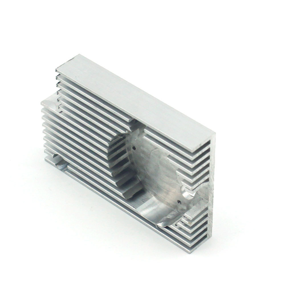 Custom 43mm 35mm 49mm extrude enclosure large aluminum heat sink extrusion with snap joint