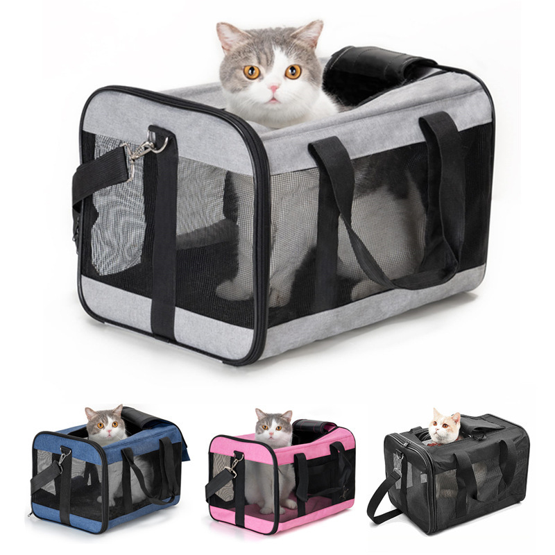 Inches Cat, Dog Carrier for Pets  Soft-Sided Cat Bag Animal Carriers Travel Puppy Carry As a Toy of Fabric Pet Home