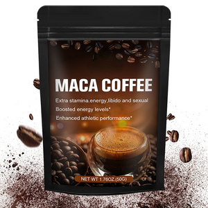 OEM Private Label 50g Organic Maca Root Extract Powder Men's Energy Maca Coffee