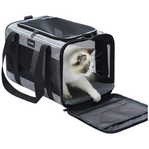 Inches Cat, Dog Carrier for Pets  Soft-Sided Cat Bag Animal Carriers Travel Puppy Carry As a Toy of Fabric Pet Home