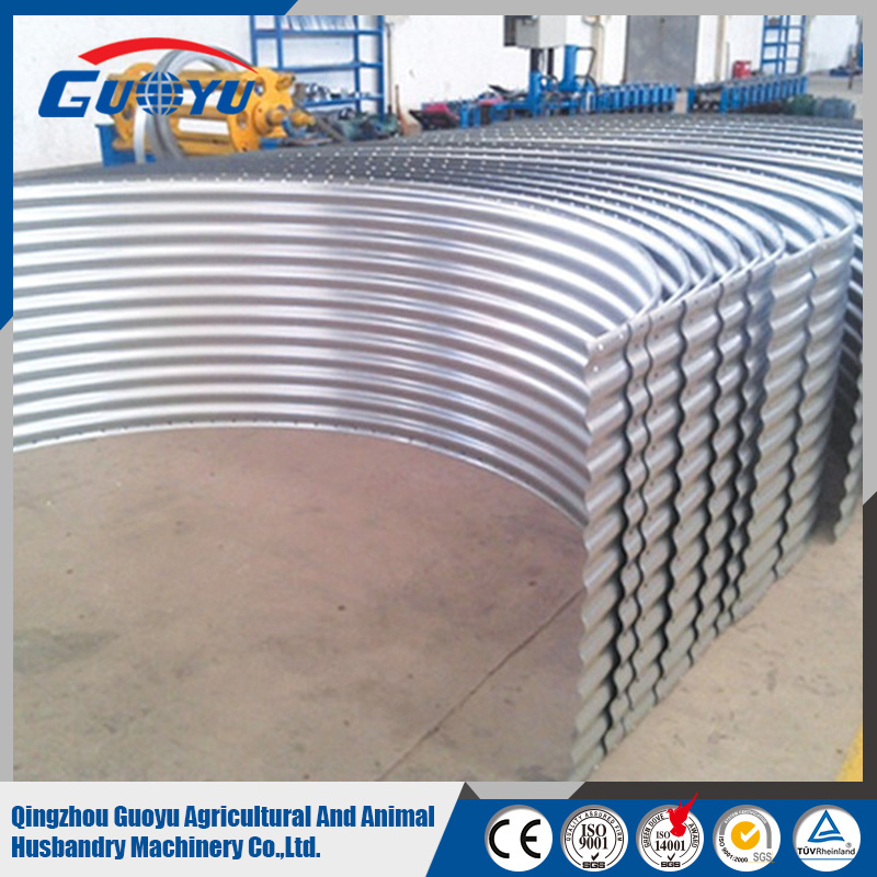 Stainless Steel Silos For Poultry Feed Mill