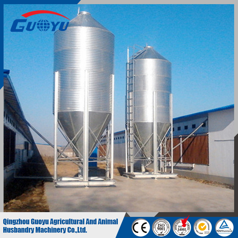 Stainless Steel Silos For Poultry Feed Mill