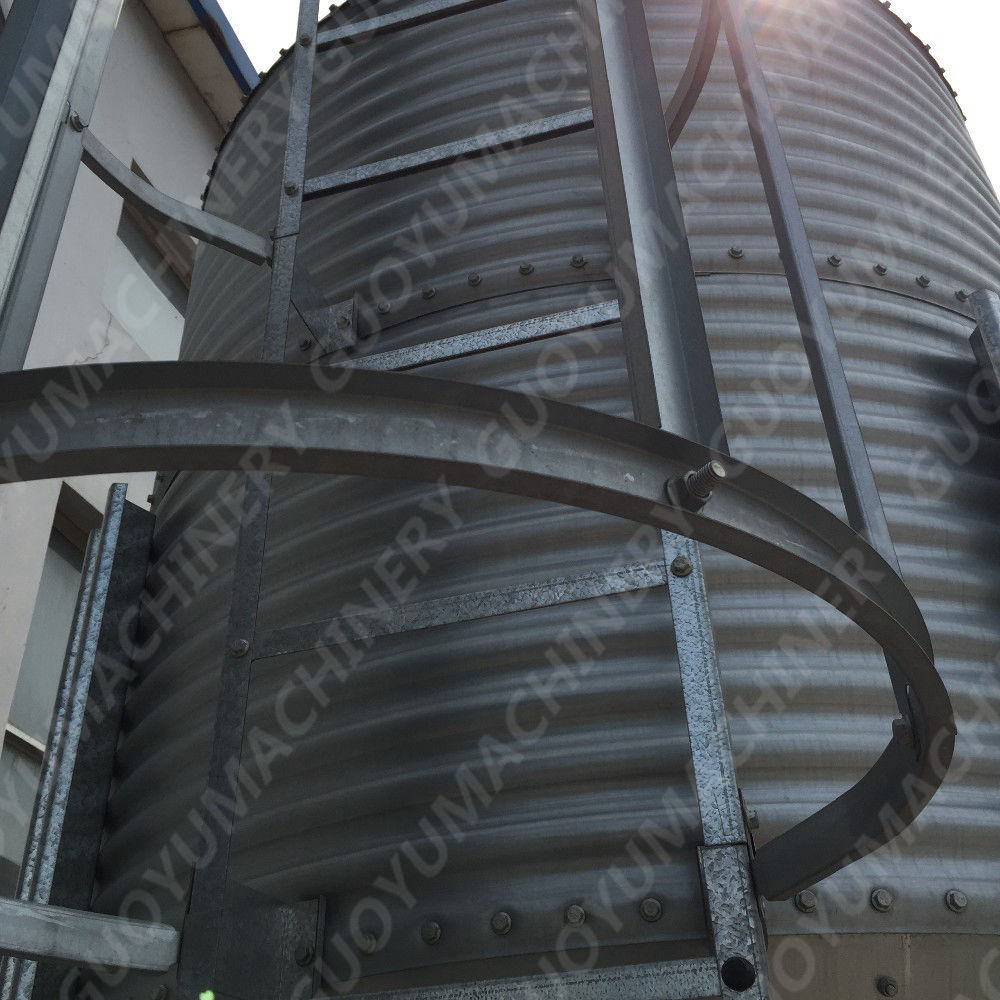 China high quality lowest price grain steel silo for corn wheat paddy rice storage storage bin for sale