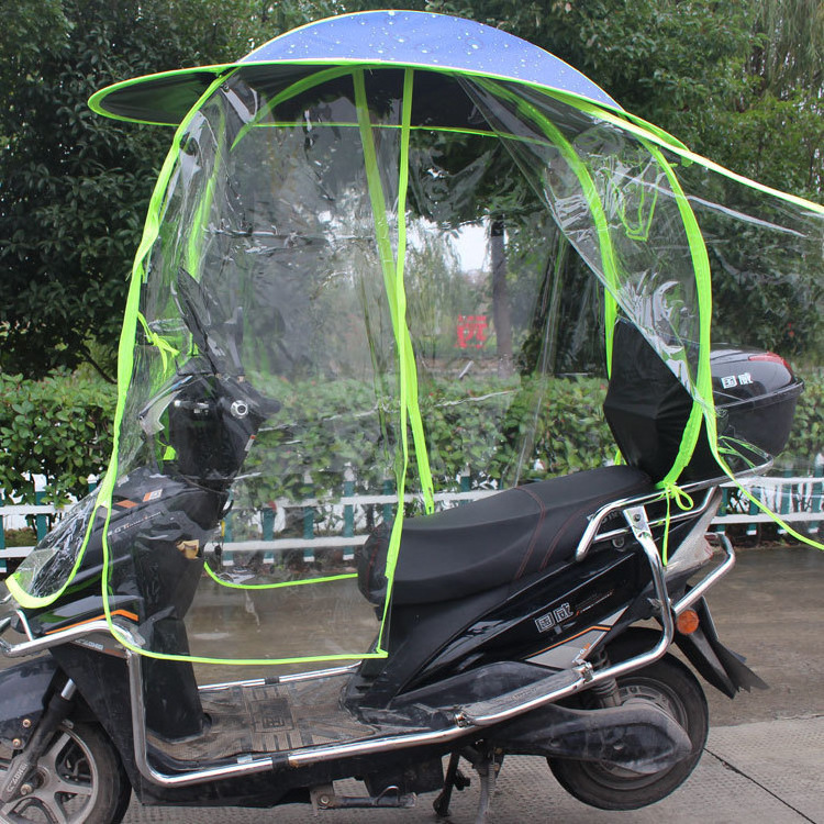 Canopy Rain Shelter Oxford Car Sunshade Full Cover Scooter Umbrella Motorcycle Motor Car Bicycle Electric Bike Umbrella for rain