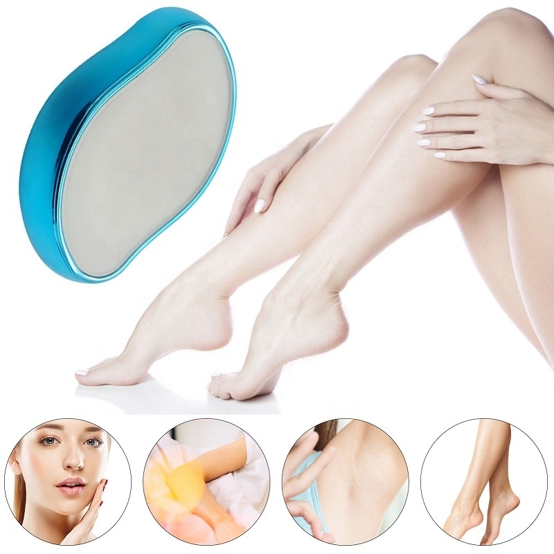 Safety Hand Leg Hair Rubbing Painless Face Magic Eraser Glass Nano Hair Remover Epilator Exfoliates Glass Hair Remover Tools