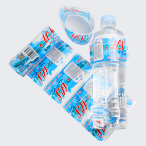 Sample Free Packaging Labels Custom PVC PET Bottle Shrink Sleeve Printed Shrink Wrap Film Sleeve Water Shrink Label