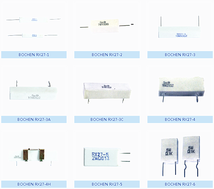 BOCHEN brand RX27-3-10 100ppm cement resistor 1 ohm 10 watt resistor