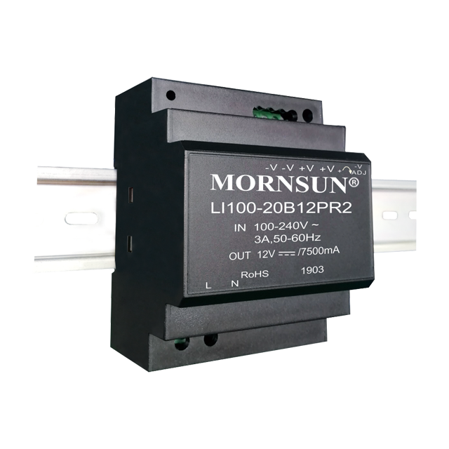 MORNSUN power supply switching 24v LI100-20B AC/DC Converter 100W AC/DC din-rail power supply