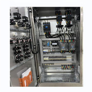 F13 90kw soft start stainless steel power distribution board 200 400 amp electrical panel motor start stop control cabinet