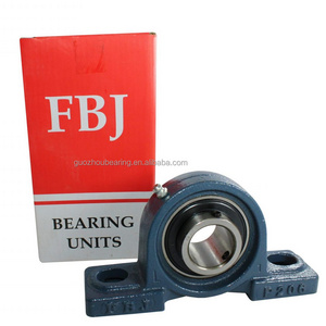 FBJ bearing UCP206 Metric Series Two Bolt Pillow Block Bearing UCP 206 UCP206-20