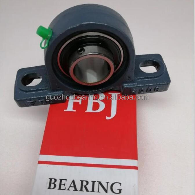 FBJ bearing UCP206 Metric Series Two Bolt Pillow Block Bearing UCP 206 UCP206-20