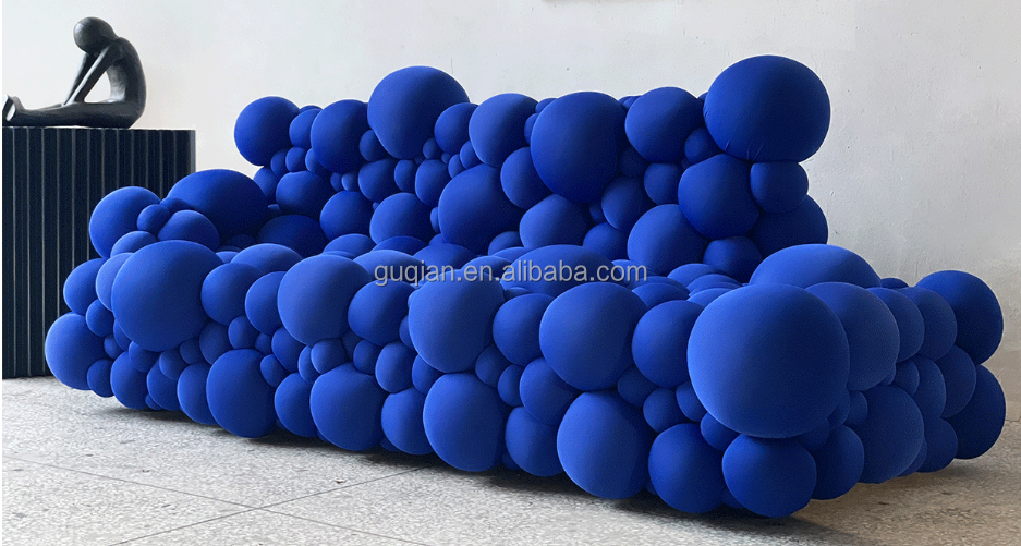 Designer bubble ball molecular sofa