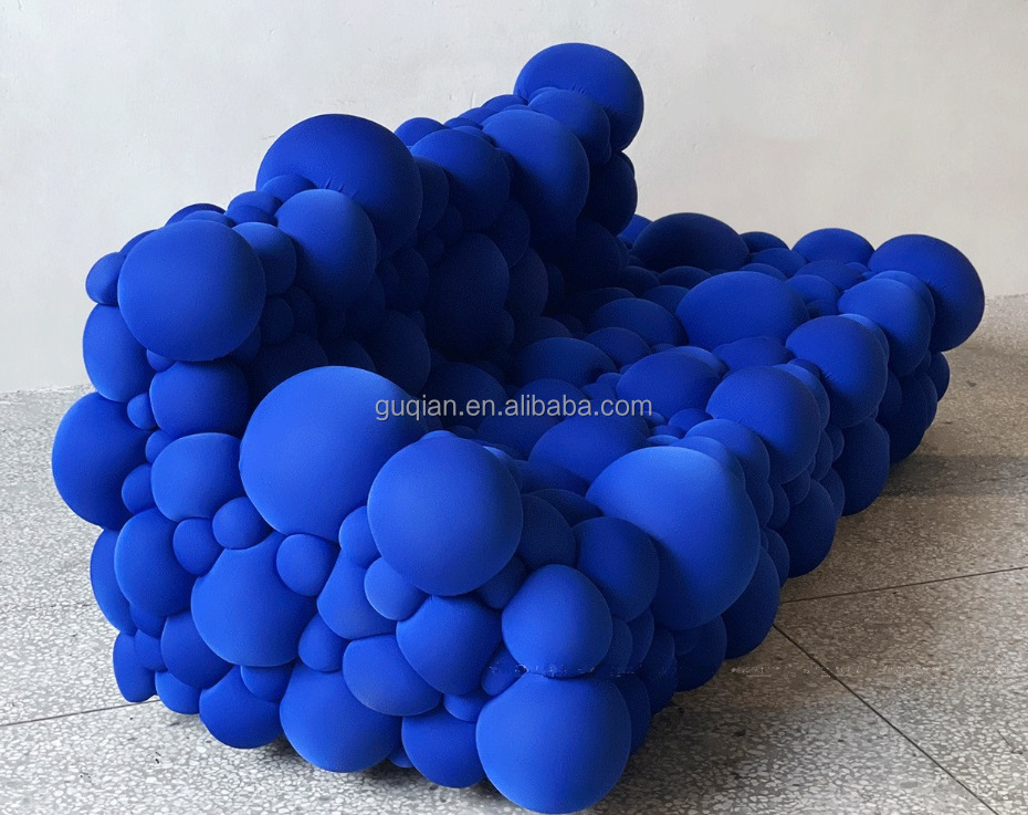 Designer bubble ball molecular sofa