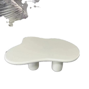 Modern designer living room white cloud coffee table Hotel room coffee table