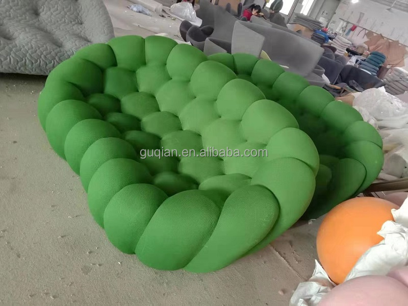 New Trend Fancy Colorful Modern Bubble Couch Living Room 2 Seater tufted Sofas Furniture