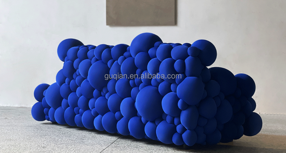 Designer bubble ball molecular sofa