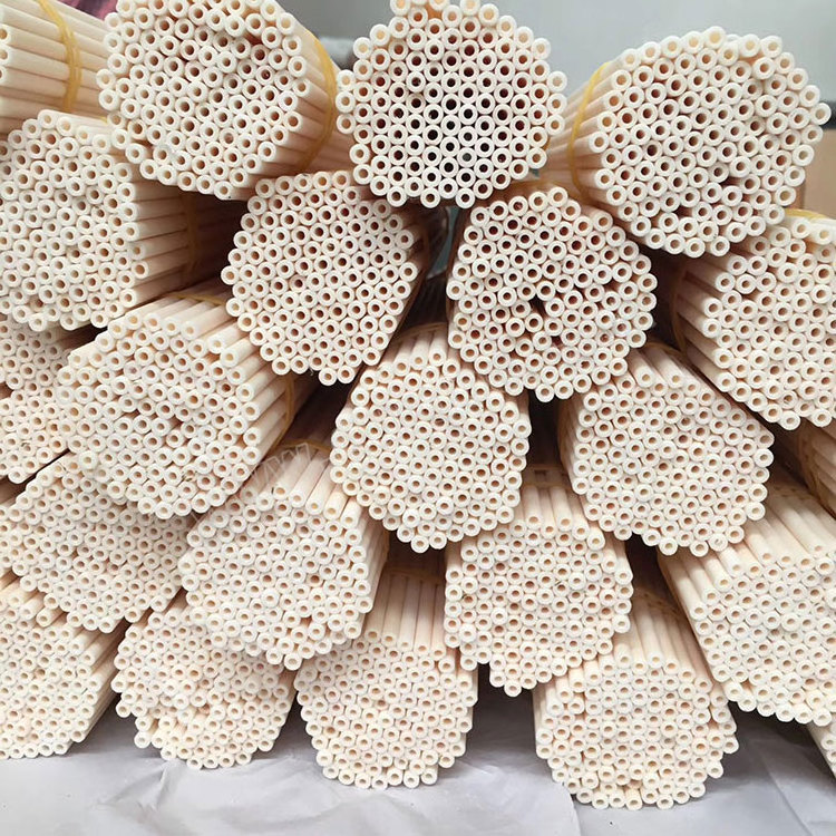 High temperature refractory 99 alumina ceramic tubes for furnace