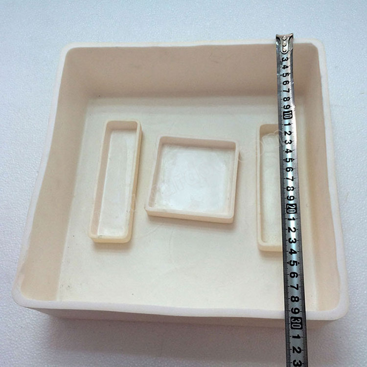 Square and rectangle alumina ceramic crucible for furnace kiln oven