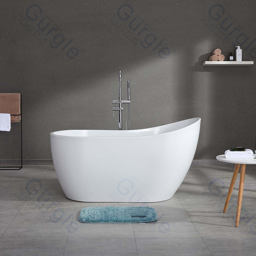 Factory Prices Corner Stand Alone Best Acrylic Freestanding Soaking Bathtub