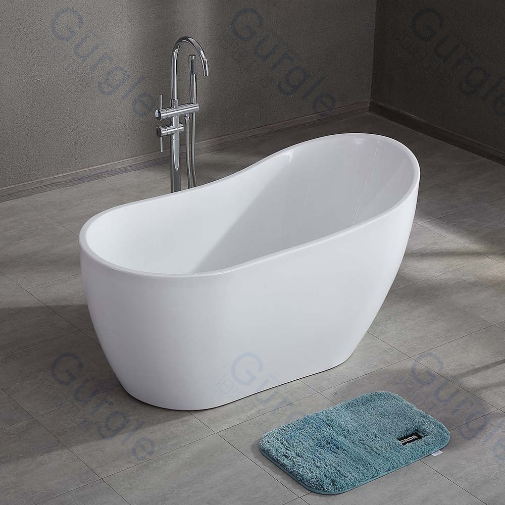 Factory Prices Corner Stand Alone Best Acrylic Freestanding Soaking Bathtub