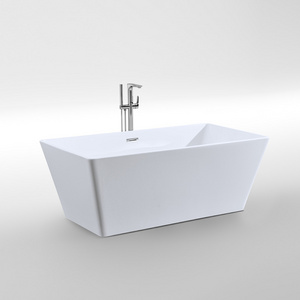 Customize Pattern Color Indoor Bathroom Acrylic Bath Tub Bathroom Soaking Tub Free Standing Bathtub