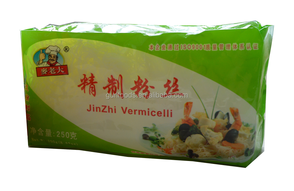 Organic Hot pot Instant Healthy Harusame Thin Wide Brown Vermocelli Rice noodle