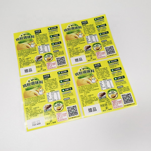 food ingredients labels flavoring bottle labels custom packaging labels with full color print