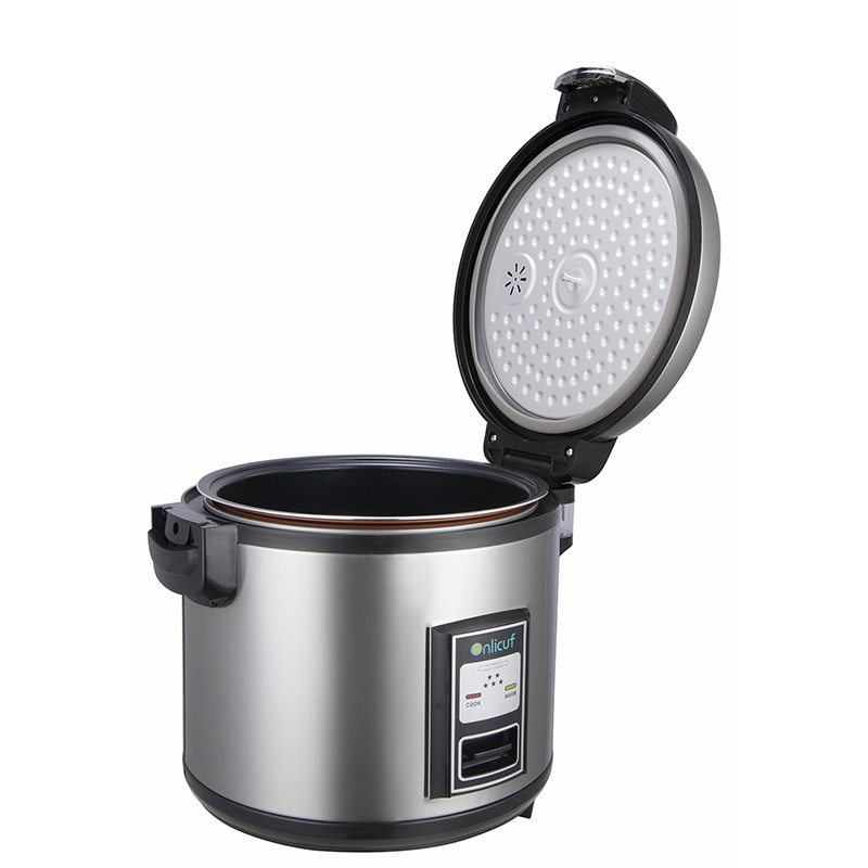 120v 220-240V 5.5L 30 Cups uncooked and  60 cups cooked  5kg rice big commercial Electric Rice Cooker for Europe America market