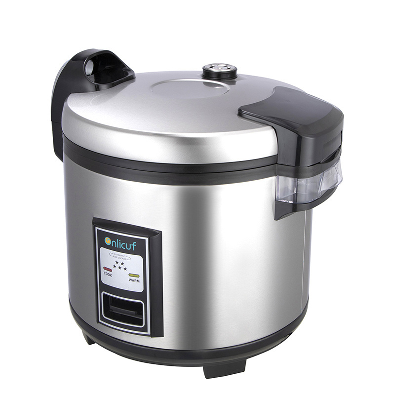 120v 220-240V 5.5L 30 Cups uncooked and  60 cups cooked  5kg rice big commercial Electric Rice Cooker for Europe America market