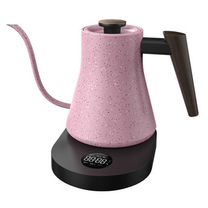 Hot selling Hotel Guest Room Appliance Electric Kettle 1.0L Gooseneck kettle digital keep warm kettle