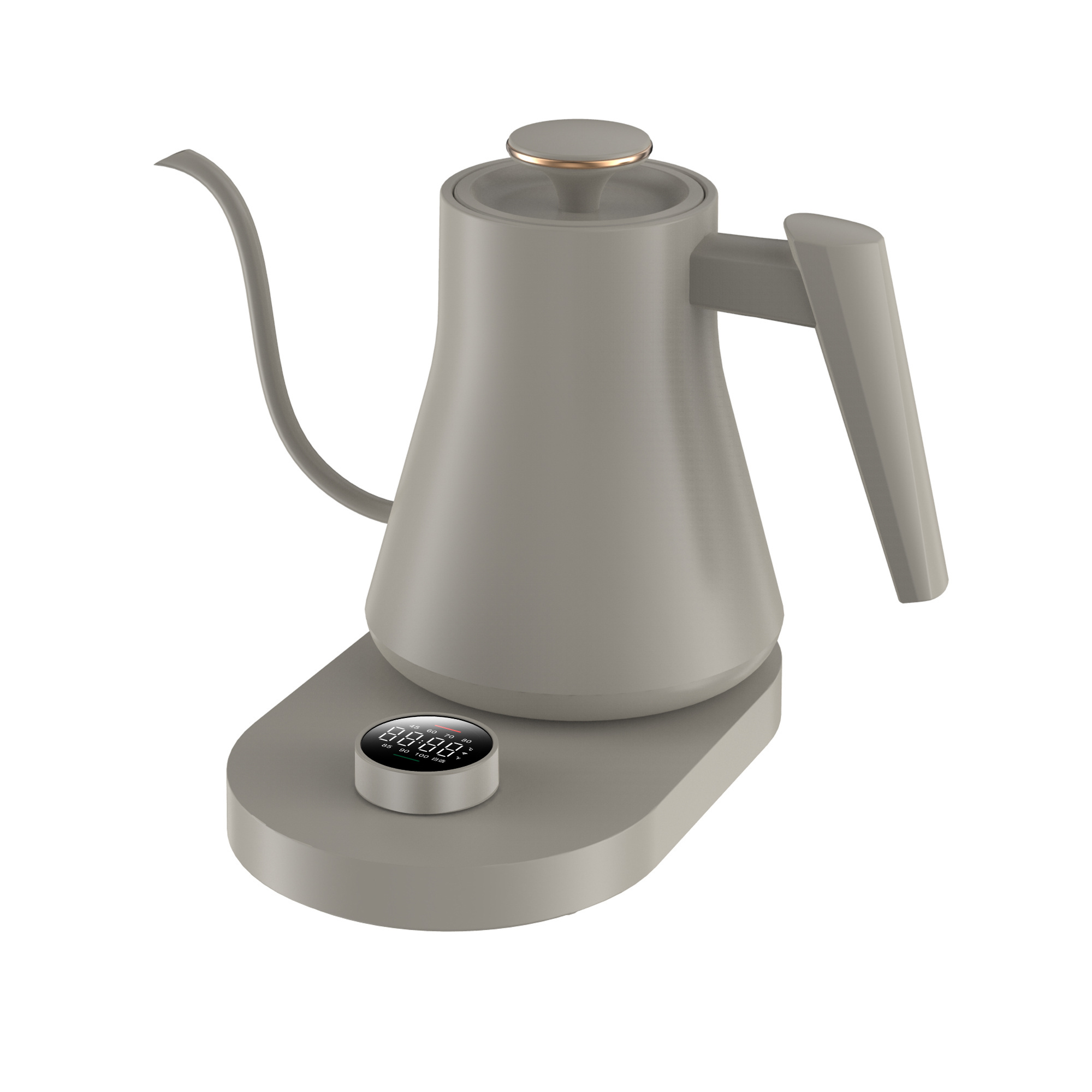 New digital keep warm gooseneck kettle Drip coffee wifi smart Electric Kettle 800ML mini kettle SS304 water boiler with CE CB