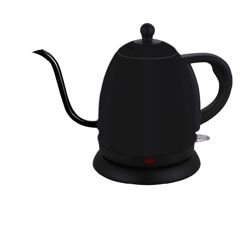 1.0L Auto Shut-off Cordless Jug Electric Stainless Steel gooseneck Kettle for coffee and tea