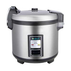 120v 220-240V 5.5L 30 Cups uncooked and  60 cups cooked  5kg rice big commercial Electric Rice Cooker for Europe America market