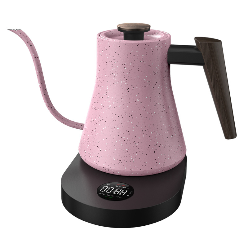 Manufacturer 1000ml electric kettles smart with temperature control pour over digital tea gooseneck coffee drip kettle