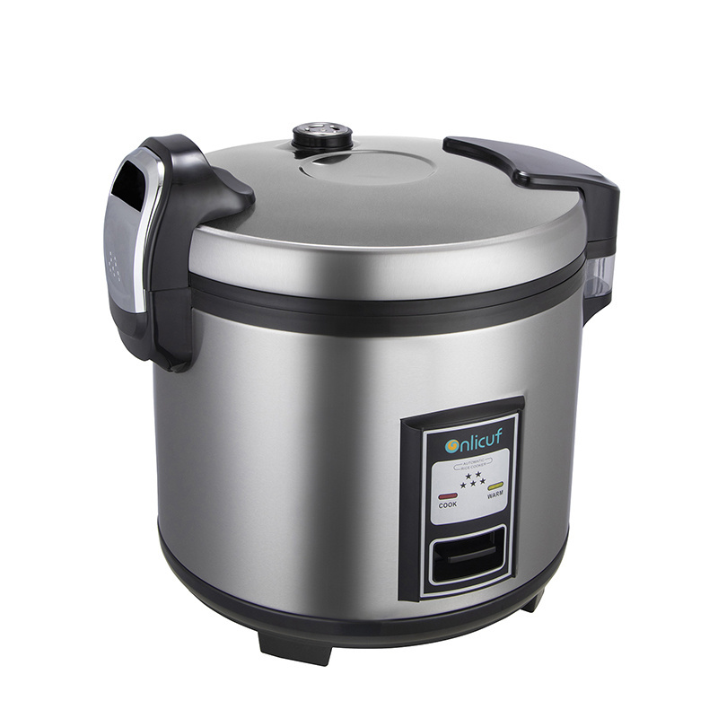 120v 220-240V 5.5L 30 Cups uncooked and  60 cups cooked  5kg rice big commercial Electric Rice Cooker for Europe America market