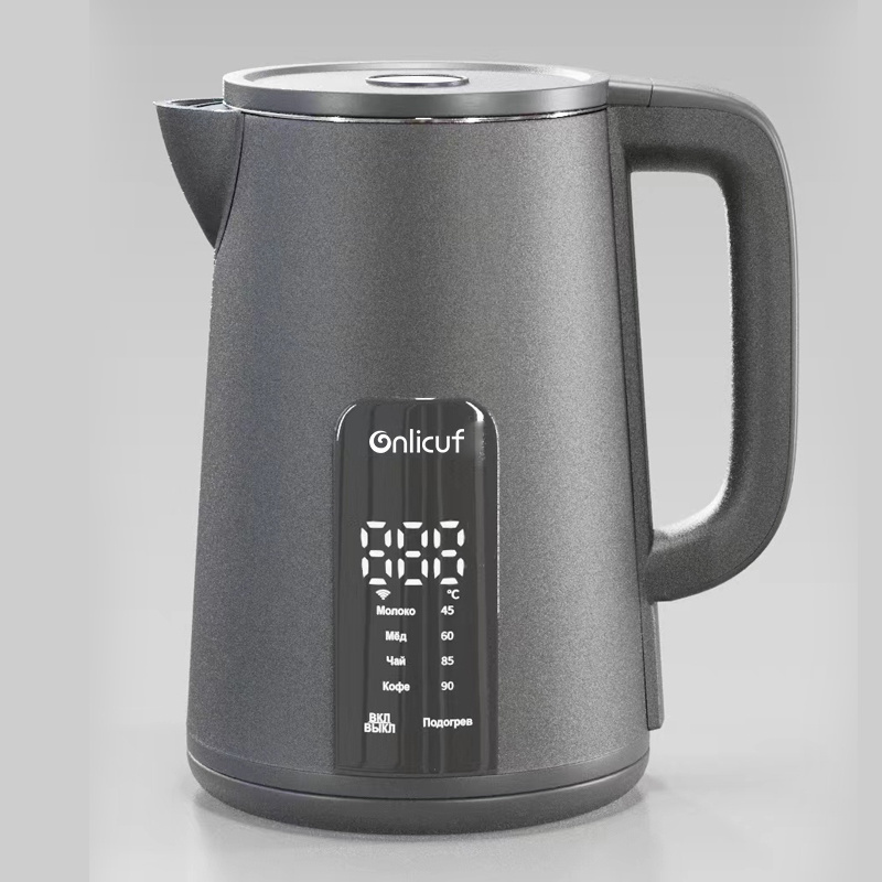 New 1.7L Digital Tea Smart Electric Kettle Tuya Wifi Keep Warm Temperature Mobile Control Display Kettle