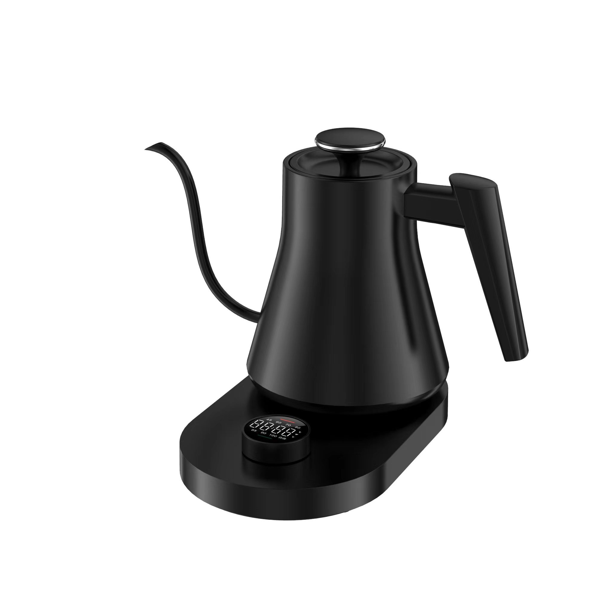 2024 New digital Wi-Fi control thermal insulation long mouth pot drip coffee smart kettle 0.8L mini  SS304 water boiler with CE