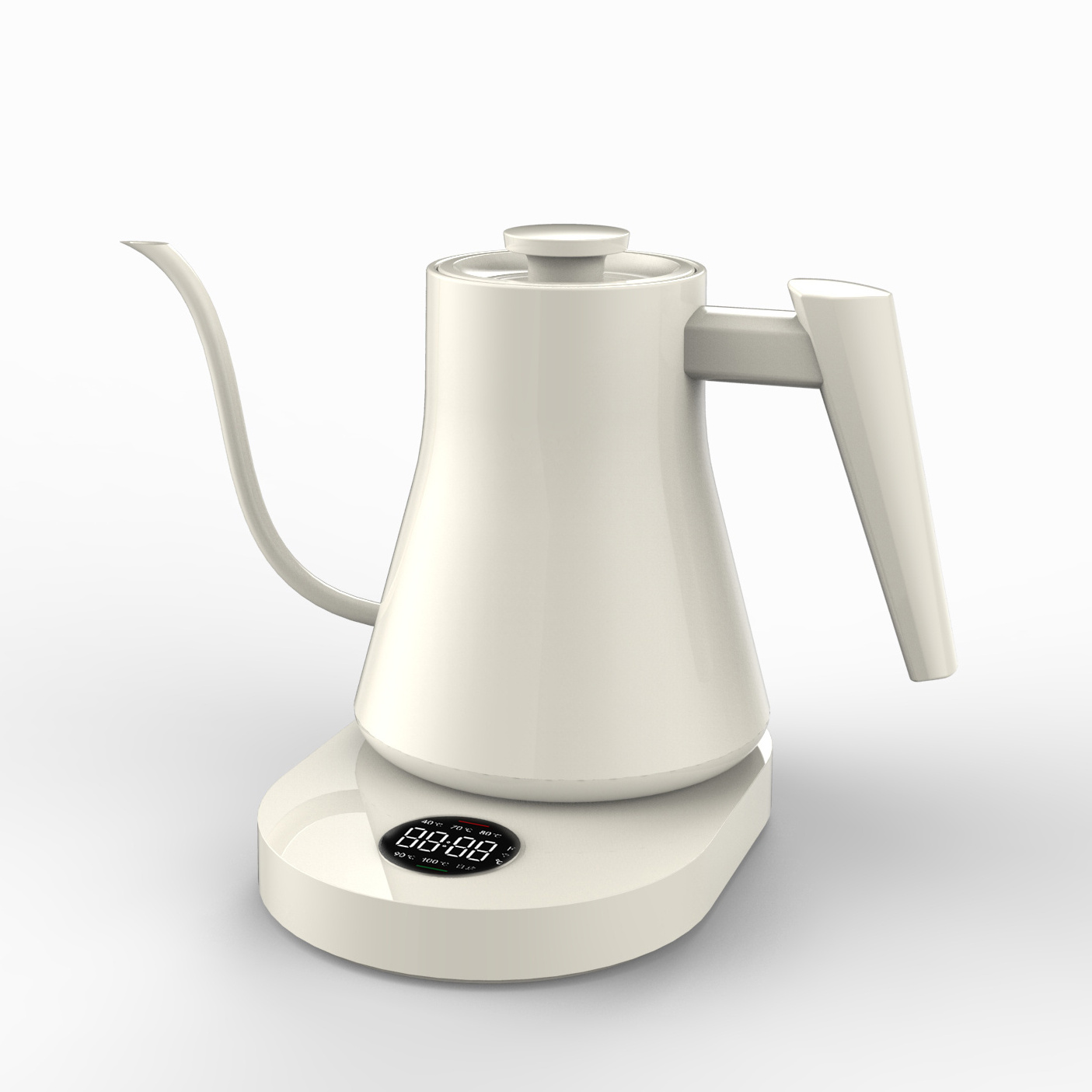 Manufacturer 1000ml electric kettles smart with temperature control pour over digital tea gooseneck coffee drip kettle