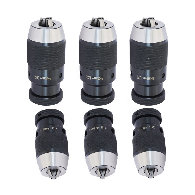 B10 B12 B16 B18 B22 JT6 keyless type Mini  Automatic  Drill Chucks for Drilling machine