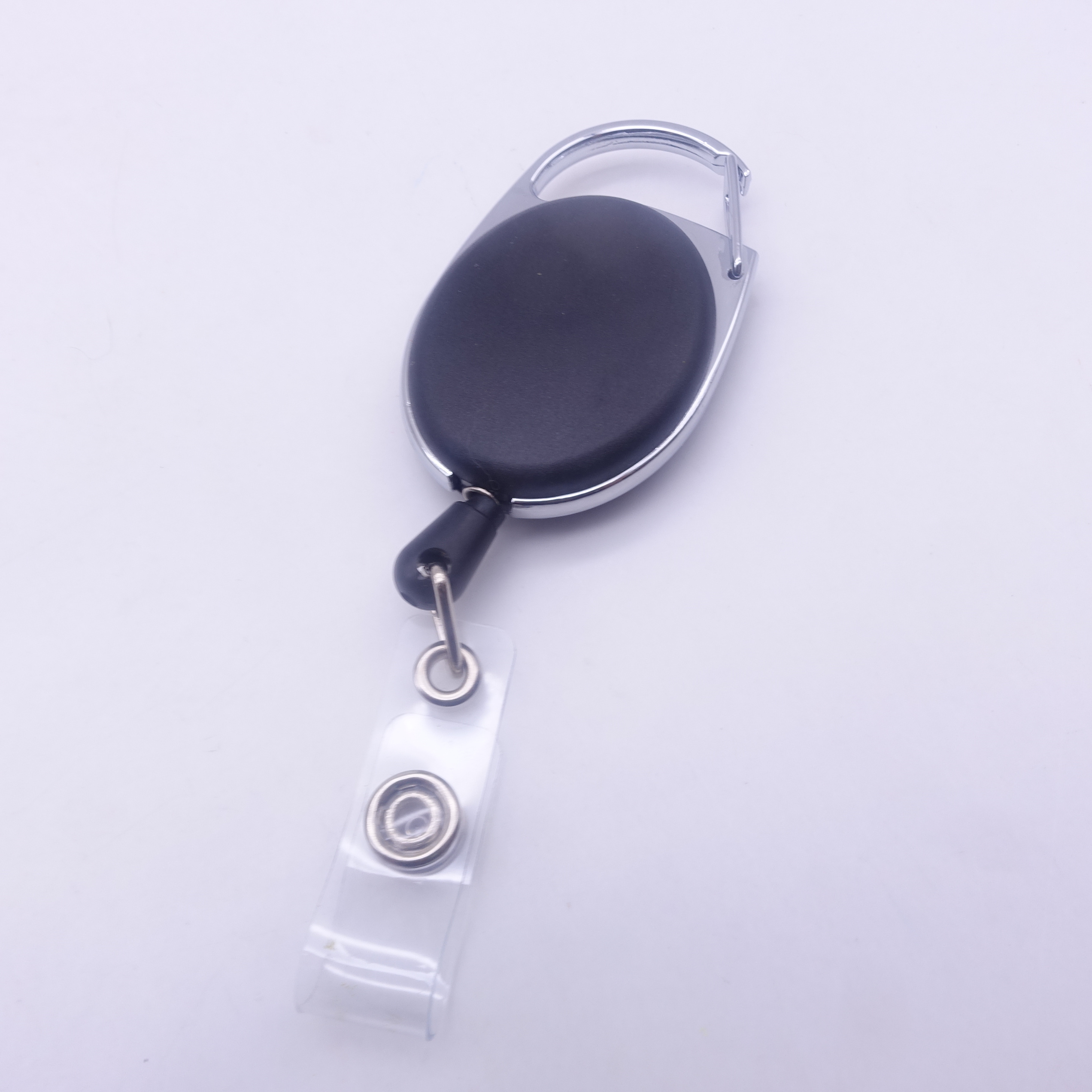 Designer custom yoyo id retractable magnetic badge reels/ nurse plastic badge holder clips