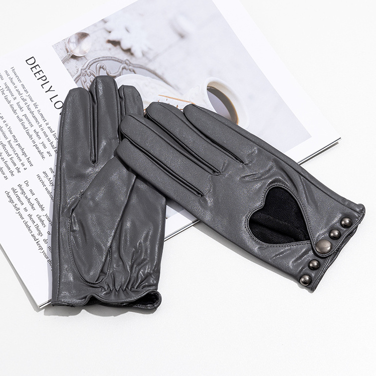 2023 New Lightweight Design Anti Slip Women Chauffeur Real Leather Car Driving Gloves