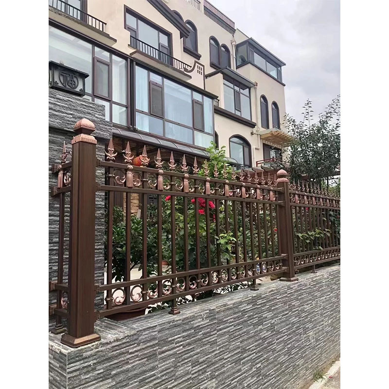 Aubesi Fence Panel Easily Assembled Galvanized Aluminum Fence For Outdoor Garden Wall Zig Zag Profile Fencing Sheet