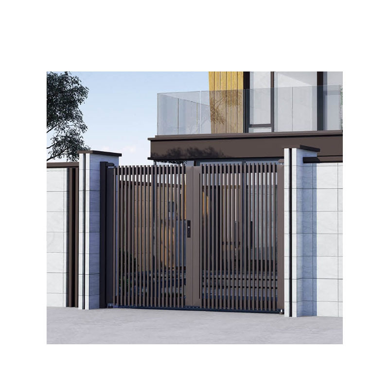 Laser cutting art metal fence aluminum gate