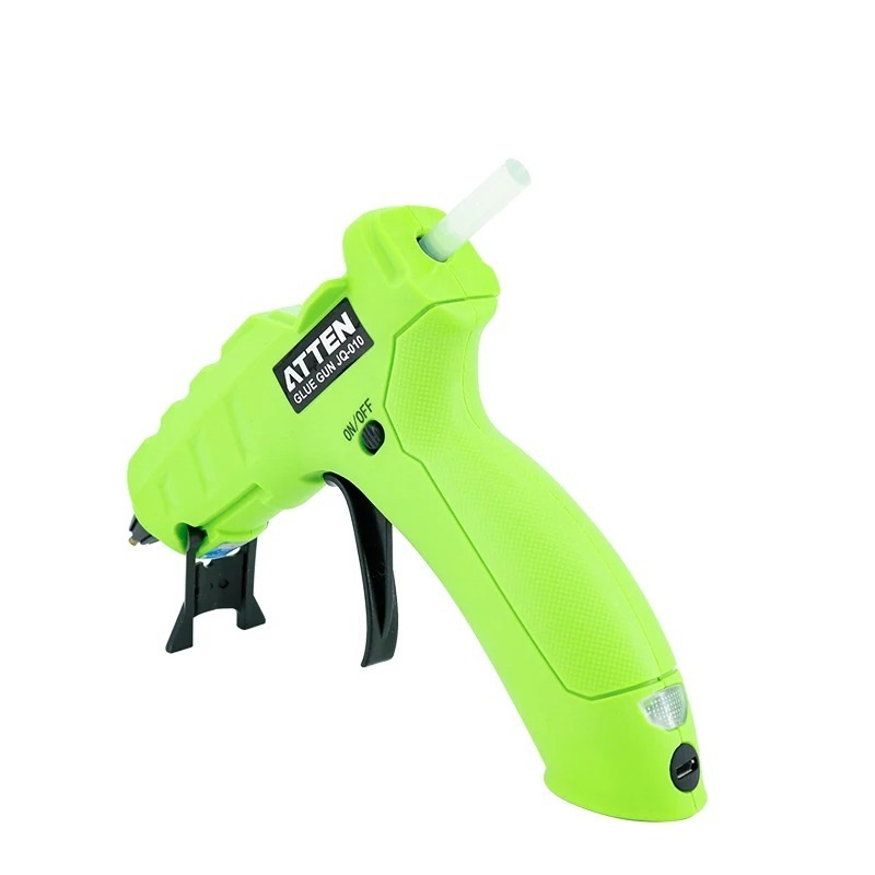 ATTEN JQ-050/010/100A Hot Glue Gun 10W 3.6VCordless Hot Melt Glue Gun USB Rechargeable Li-ion For Craft Repair Home DIY Use