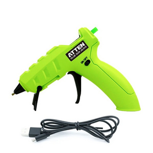 ATTEN JQ-050/010/100A Hot Glue Gun 10W 3.6VCordless Hot Melt Glue Gun USB Rechargeable Li-ion For Craft Repair Home DIY Use