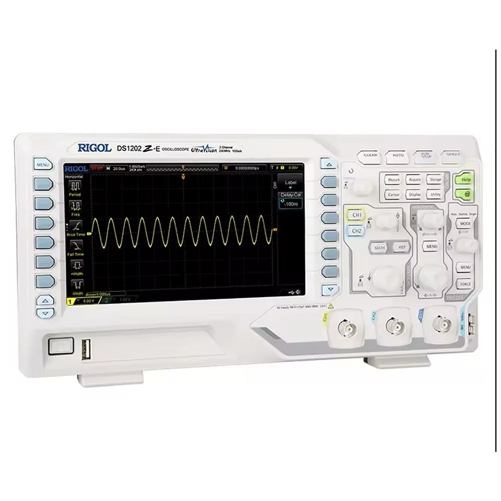 RIGOL Puyuan Precision Electric DS1202Z-E Digital Oscilloscope 200M Bandwidth Dual Channel 1GSa/s Sampling Rate 24M Storage