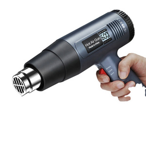 2000W Temperature EU plug Adjustable Digital display handhold hot air gun for Shrink Wrap